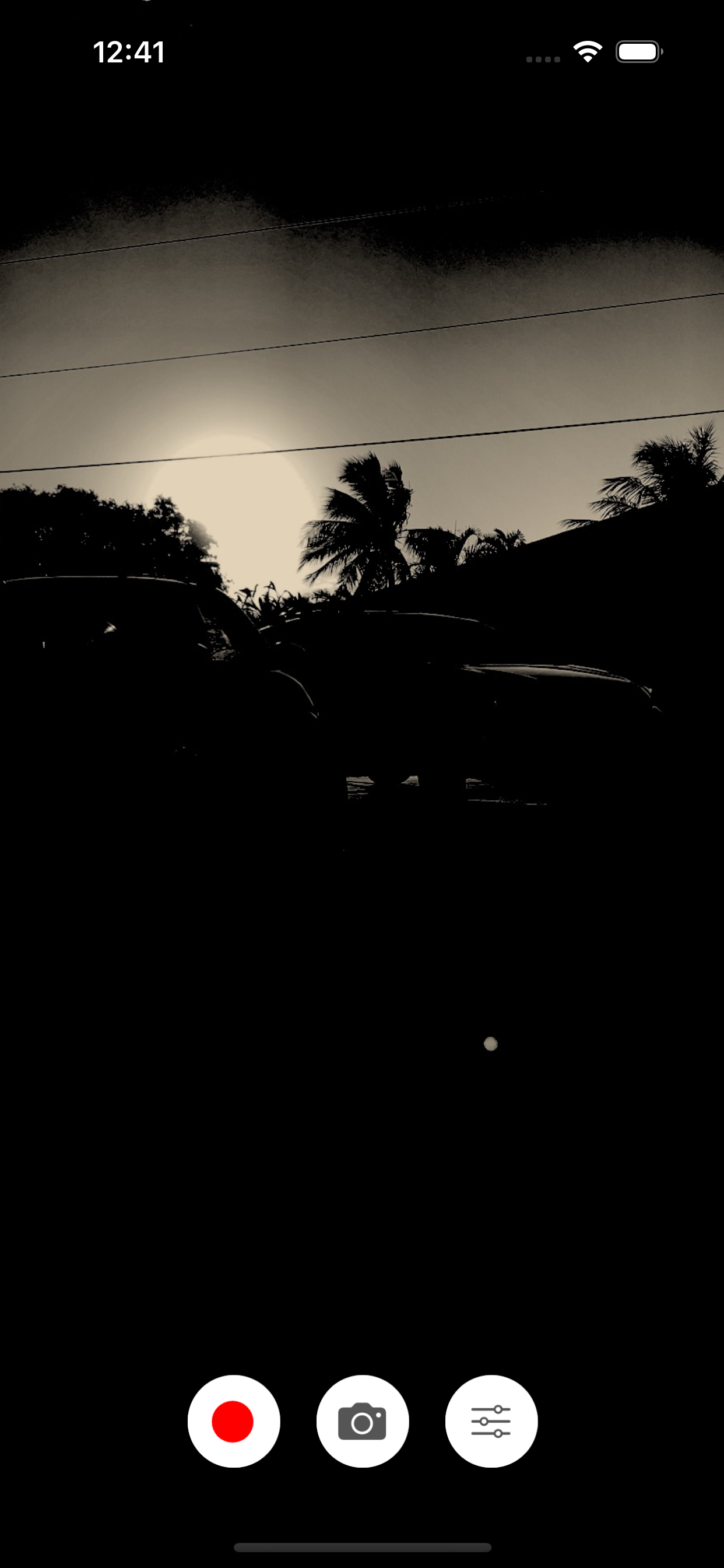 VOID Cam live filter preview